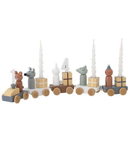 Train d'Anniversaire Bloomingville - Junaid - Marron