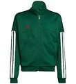 adidas Performance Cardigan - House Of Tiro - Dark Green/Core Wh adidas Performance Cardigan - House Of Tiro - Dark Green/Core Wh