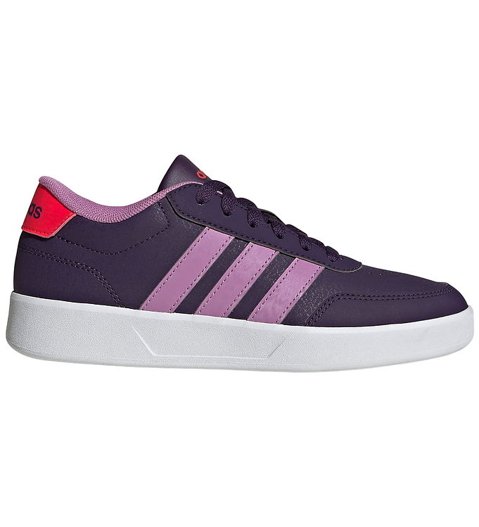 adidas Performance Sko - BREAKNET 3.0 J - AURPLU/PREPUR/LUCRED