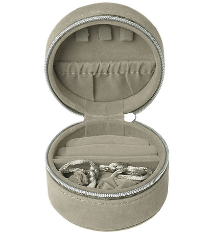 DAY ET Smykkeskrin - Z Jewelry Zip Round Small - Cobbelstone