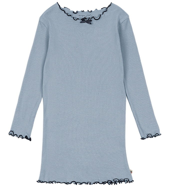 Konges Sløjd Kjole - Rib - Blue Fog