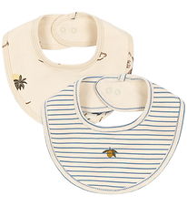 Konges Sløjd Savlesmække - 2-pak - Kubi/Stripe Blue Konges Sløjd Savlesmække - 2-pak - Kubi/Stripe Blue
