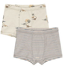 Konges Sløjd Boxer nærbuxur - 2 Pakki - GOTS - Kubi/Stripe Bluie Konges Sløjd Boxer nærbuxur - 2 Pakki - GOTS - Kubi/Stripe Bluie