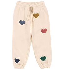 Konges Sløjd Sweatpants - Lou Terry - Multi Heart Konges Sløjd Sweatpants - Lou Terry - Multi Heart
