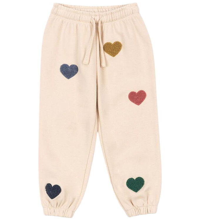 Konges Sløjd Sweatpants - Lou Terry - Multi Heart