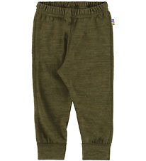 Joha Leggings - Uld - Mos Grøn Joha Leggings - Uld - Mos Grøn