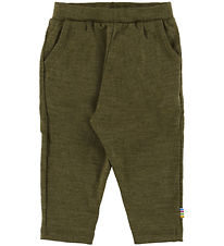 Joha Bukser - Uld - Mos Grøn Joha Bukser - Uld - Mos Grøn