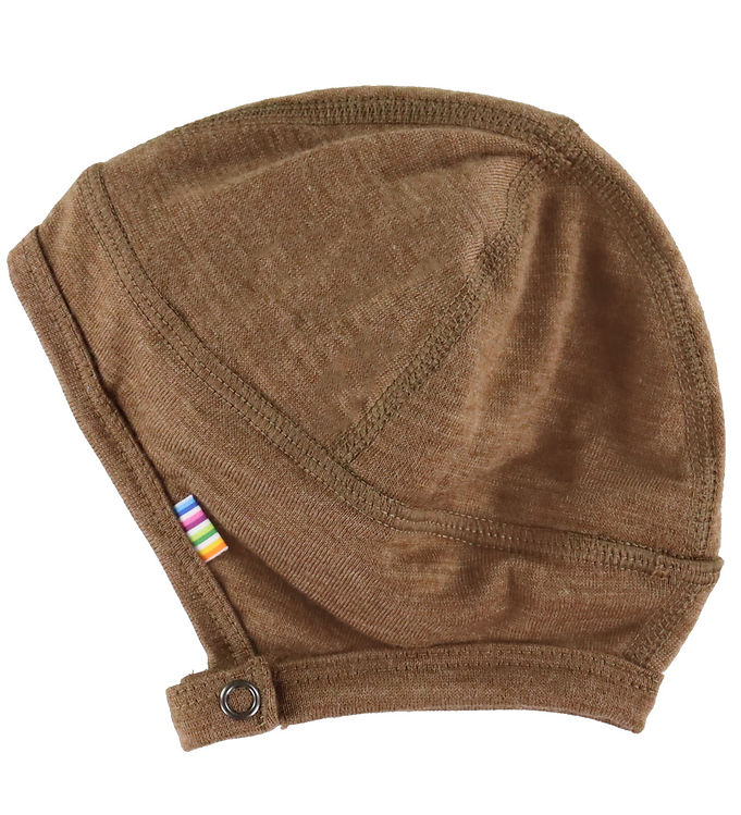Joha Babyhjelm - Uld - 2-lags - Varm Brun