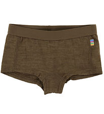 Joha Hipsters - Uld/Silke - Brun Meleret Joha Hipsters - Uld/Silke - Brun Meleret
