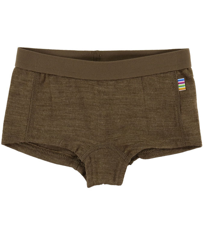 Joha Hipsters - Uld/Silke - Brun Meleret