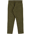 Joha Leggings - Uld - Mos Grøn Joha Leggings - Uld - Mos Grøn