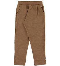 Joha Bukser - Uld - Varm Brun Joha Bukser - Uld - Varm Brun