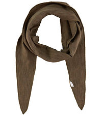 Joha Tørklæde - Uld/Silke - Brun Meleret Joha Tørklæde - Uld/Silke - Brun Meleret