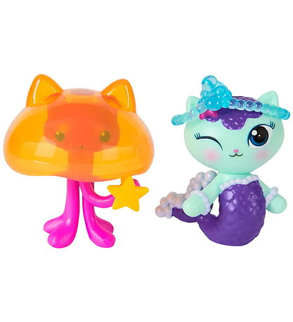 Gabby's Dollhouse Figurer - MerCat & Kitty Jellyfish