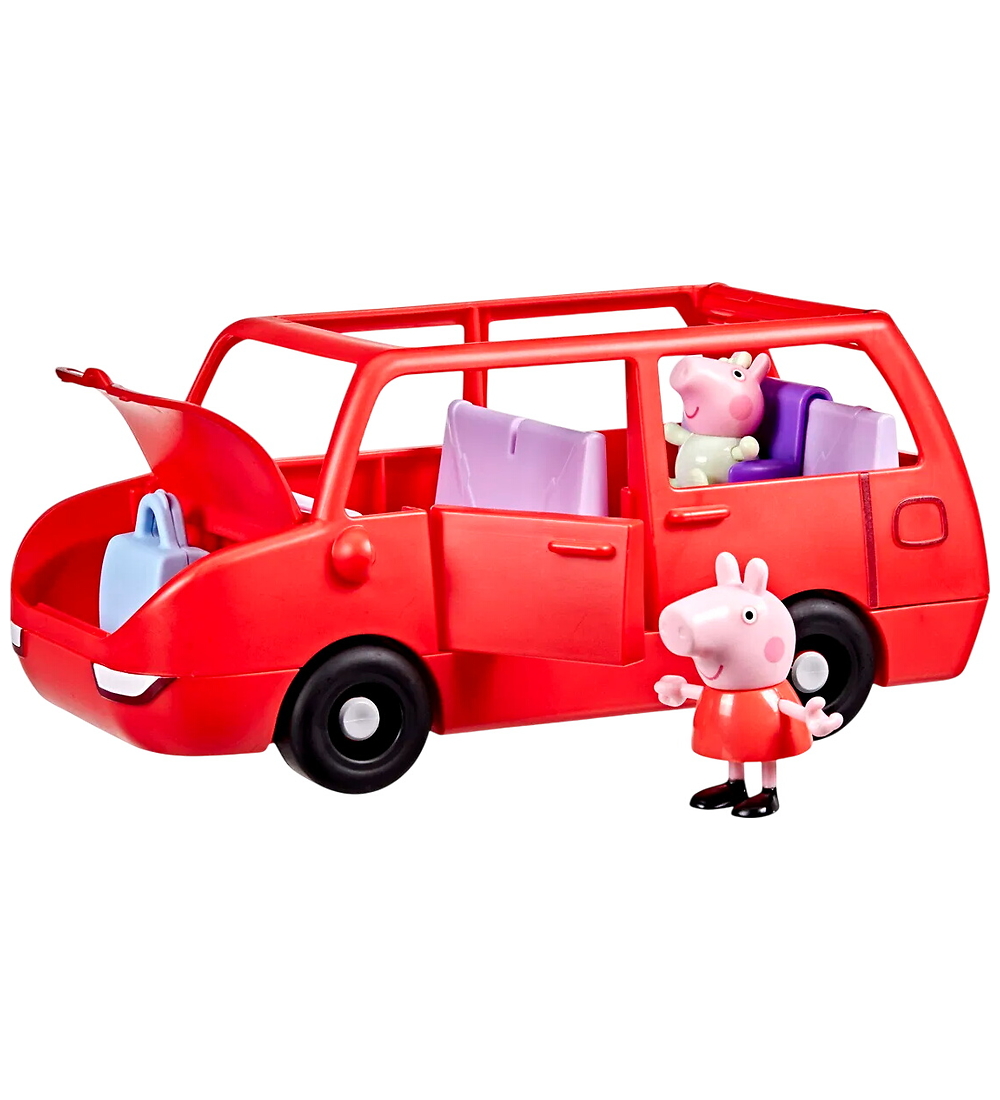 Peppa Wutz Spielzeug - 5 Teile - Peppas BIG Familienauto - Gurli Gris - One Size - Autos