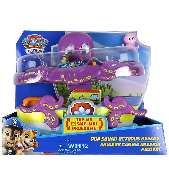 Paw Patrol Legesæt - Pup Squad Octopus Rescue