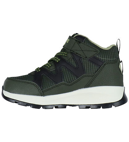 Skechers Støvler - Tex - Storm Blazer - Drizzle Squad - Olive/Bl