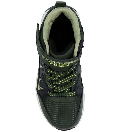 Skechers Støvler - Tex - Storm Blazer - Drizzle Squad - Olive/Bl