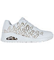 Skechers Sko - UNO Golden Heart - White/Rose Gold Skechers Sko - UNO Golden Heart - White/Rose Gold