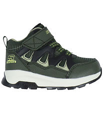 Skechers Støvler - Storm Blazer - Tex - Drizzle Squad - Olive/Bl Skechers Støvler - Storm Blazer - Tex - Drizzle Squad - Olive/Bl