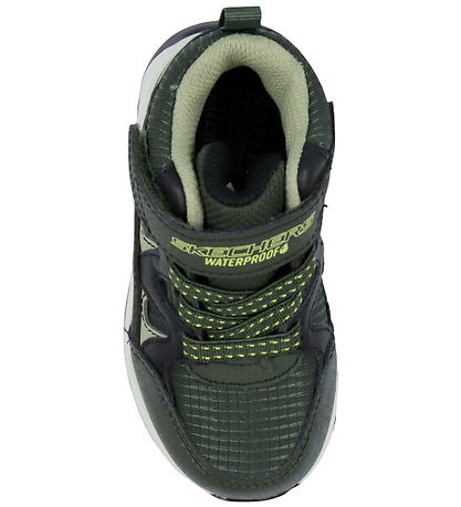 Skechers Støvler - Storm Blazer - Tex - Drizzle Squad - Olive/Bl