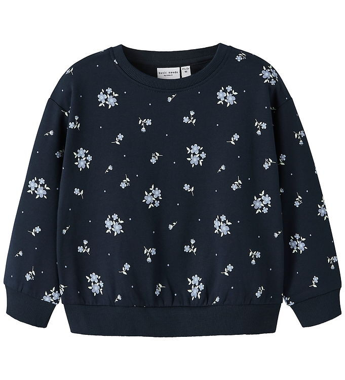 Name It Sweatshirt - NmfViloui - Navy Blazer/Blossom