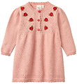 Flöss Kjole - Aya - Strik - Warm Pink Flöss Kjole - Aya - Strik - Warm Pink