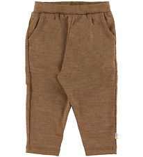 Joha Bukser - Uld - Varm Brun Joha Bukser - Uld - Varm Brun