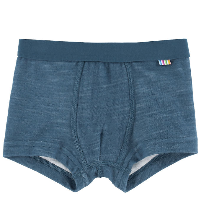 Joha Boxershorts - Uld/Bambus - Dark Denim