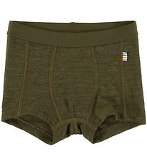 Joha Boxershorts - Uld - Mos Grøn Joha Boxershorts - Uld - Mos Grøn
