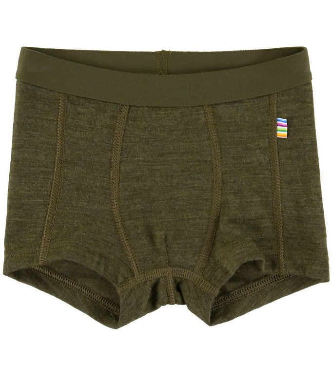 Joha Boxershorts - Uld - Mos Grøn