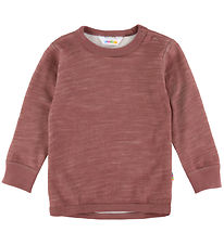 Joha Bluse - Uld/Bambus - Mørk Rose Joha Bluse - Uld/Bambus - Mørk Rose