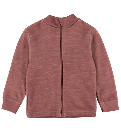 Joha Cardigan - Uld/Bambus - Mørk Rose