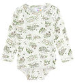 Joha Body l/æ - Uld/Silke - Off White m. Træer Joha Body l/æ - Uld/Silke - Off White m. Træer