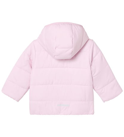 adidas Performance Dynejakke - Clear Pink/Hvid