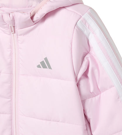 adidas Performance Dynejakke - Clear Pink/Hvid