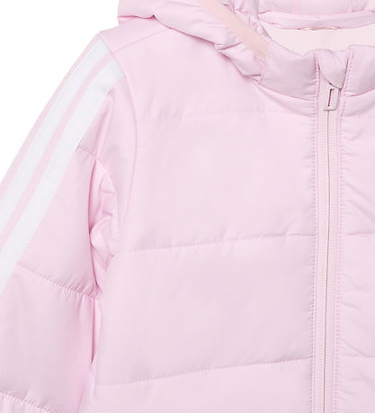 adidas Performance Dynejakke - Clear Pink/Hvid