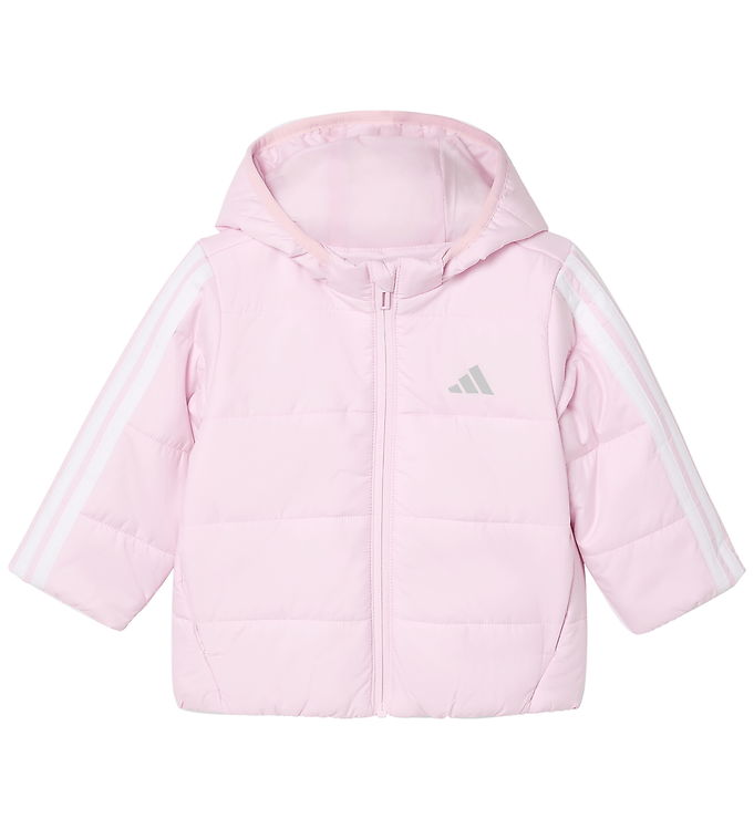 adidas Performance Dynejakke - Clear Pink/Hvid