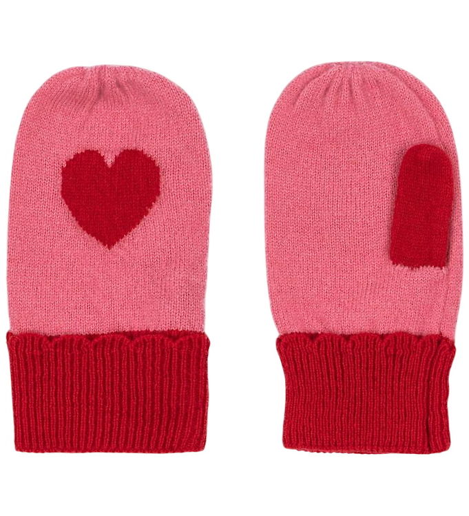 Konges Sløjd Luffer – Uld – Strik – Collette – Pink