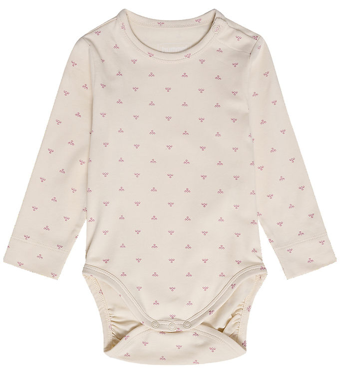 Hummel Body l/æ - HmlMini Bee - Whitecap Gray m. Logo