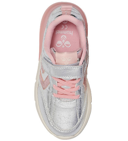 Hummel Sko m. Lys - Daylight Glitter JR - Silver