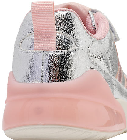 Hummel Sko m. Lys - Daylight Glitter JR - Silver