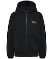 Hummel Cardigan - HmlJR Tech Fleece - Sort Hummel Cardigan - HmlJR Tech Fleece - Sort