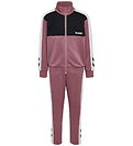 Hummel Tracksuit - HmlJR Colorblock - Wistful Mauve