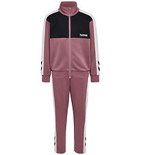 Hummel Træningssæt - HmlJR Colorblock - Wistful Mauve Hummel Træningssæt - HmlJR Colorblock - Wistful Mauve