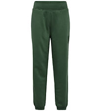 Hummel Sweatpants - HmlClean Adjustable - Mørkegrøn Hummel Sweatpants - HmlClean Adjustable - Mørkegrøn