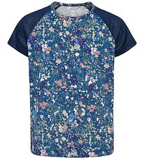 Hummel T-shirt - HmlJR Mix - Dress Blues/Riverside Hummel T-shirt - HmlJR Mix - Dress Blues/Riverside