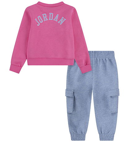 Jordan Sweatsæt - Cobalt Bliss Heather
