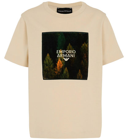 Emporio Armani T-shirt - French Oak w. Print