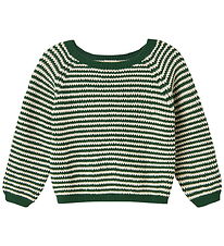 MarMar Bluse - Strik - Torin - Garden Green Stripe MarMar Bluse - Strik - Torin - Garden Green Stripe